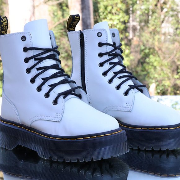 Dr. Martens 1460 Jadon Leather Platform Boots Men's Size 6 - Picture 11 of 15